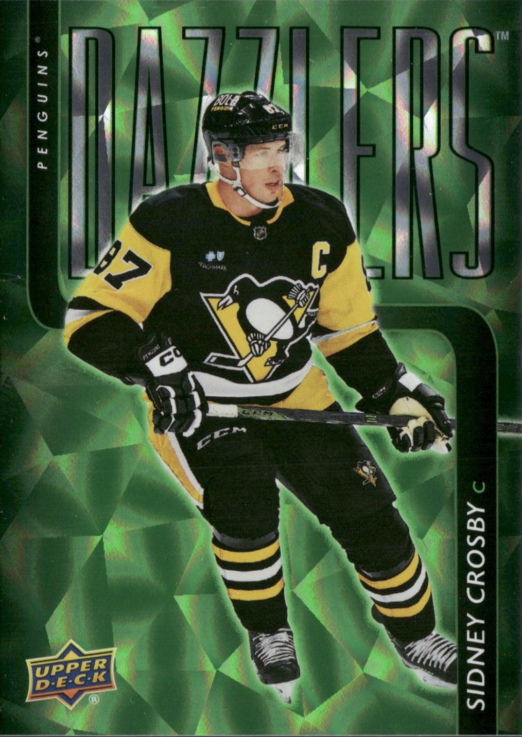 Sidney Crosby [Green] #DZ-19 Prices | 2025 Upper Deck Dazzlers