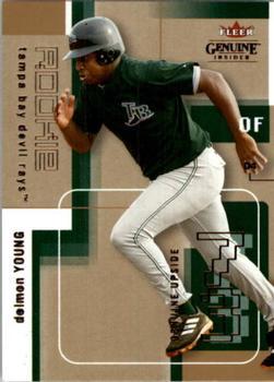 Delmon Young #112 2004 Fleer Genuine Insider Baseball
