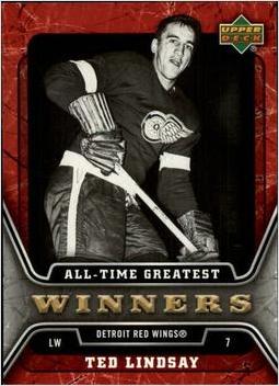 Ted Lindsay #ATG8 2006-07 Upper Deck Hockey All-Time Greatest