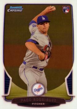 Paco Rodriguez #218 2013 Bowman Chrome Baseball