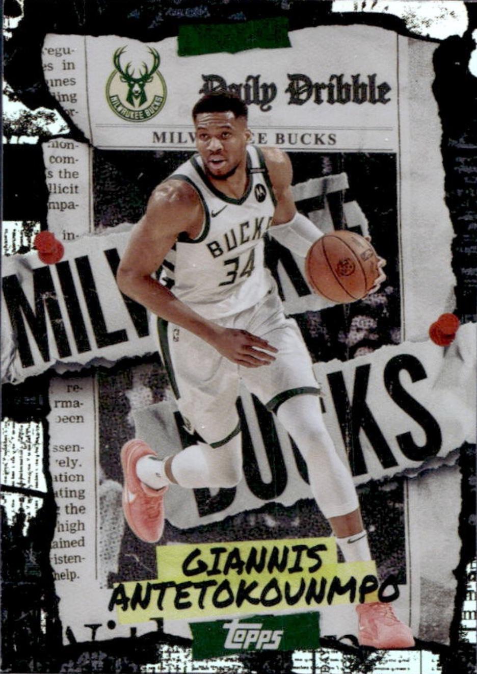 Giannis Antetokounmpo #DD-5 Prices | 2025 Topps The Daily Dribble