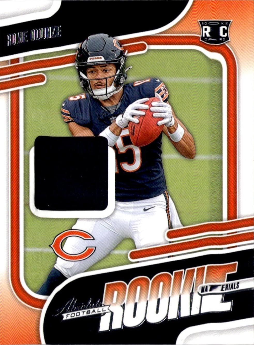 Rome Odunze #ARM-ROE 2024 Panini Absolute Football Absolute Rookie Materials