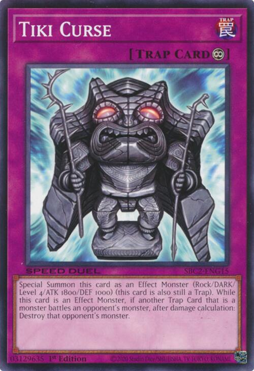 Tiki Curse SBC2-ENG15 YuGiOh Speed Duel: Battle City Finals