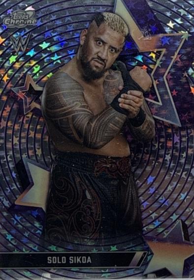 Solo Sikoa #SF-31 Prices | 2026 Topps Cosmic Chrome WWE