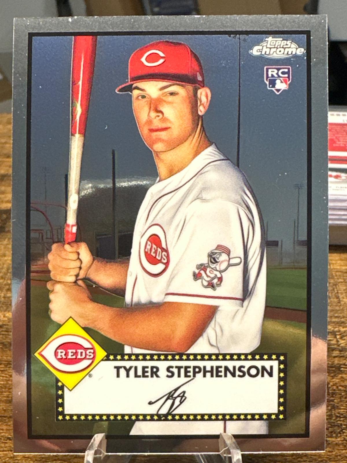 Tyler Stephenson #34 Baseball Cards 2021 Topps Chrome Platinum Anniversary