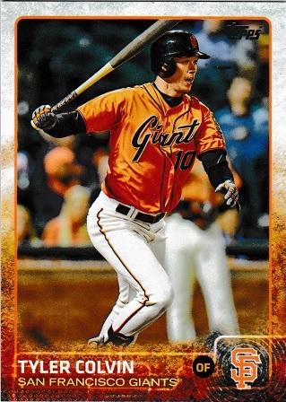Tyler Colvin #245 Baseball Cards 2015 Topps