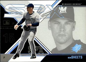 Ben Sheets #62 Baseball Cards 2003 Spx