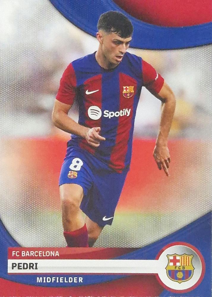 Pedri #16 2023 Topps Fc Barcelona Soccer