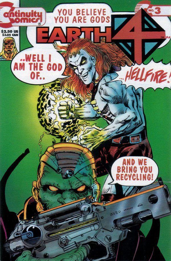 Earth 4 #3 (1993) Comic Books Earth 4