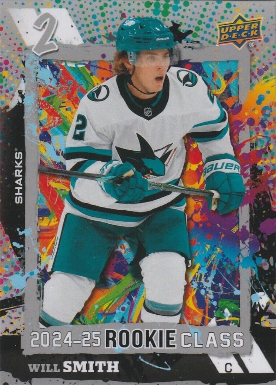 Will Smith #RC-16 Hockey Cards 2024 Upper Deck Rookie Commemorative Class