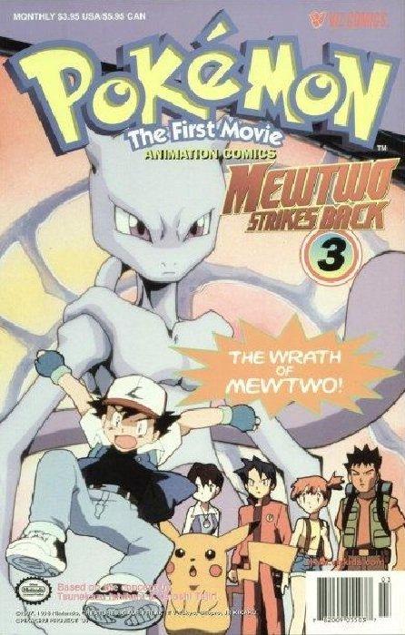 Pokemon: The First Movie - Mewtwo Strikes Back #3 (1988) Comic Books Pokemon: The First Movie - Mewtwo Strikes Back