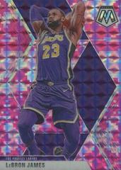 LeBron James [Pink Camo] #8 Prices | 2019 Panini Mosaic