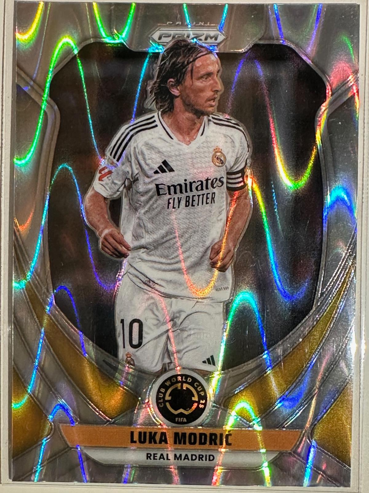 Luka Modric [Seismic] #165 Prices | 2025 Panini Prizm FIFA Club World ...