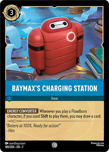 Baymax's Charging Station #180 Cover Art