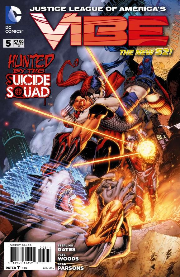 Justice League of America's Vibe #5 (2013) Comic Books Justice League of America's Vibe