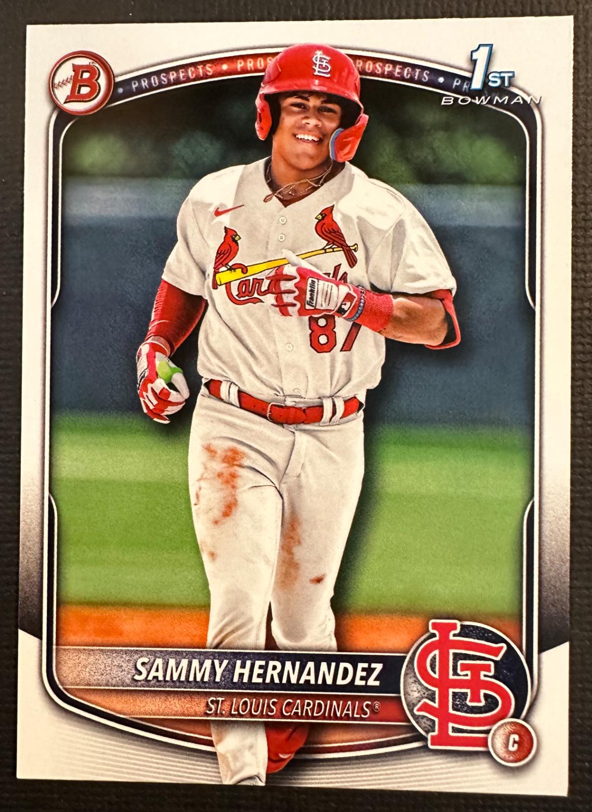 Sammy Hernandez #BP-50 Baseball Cards 2025 Bowman Prospects