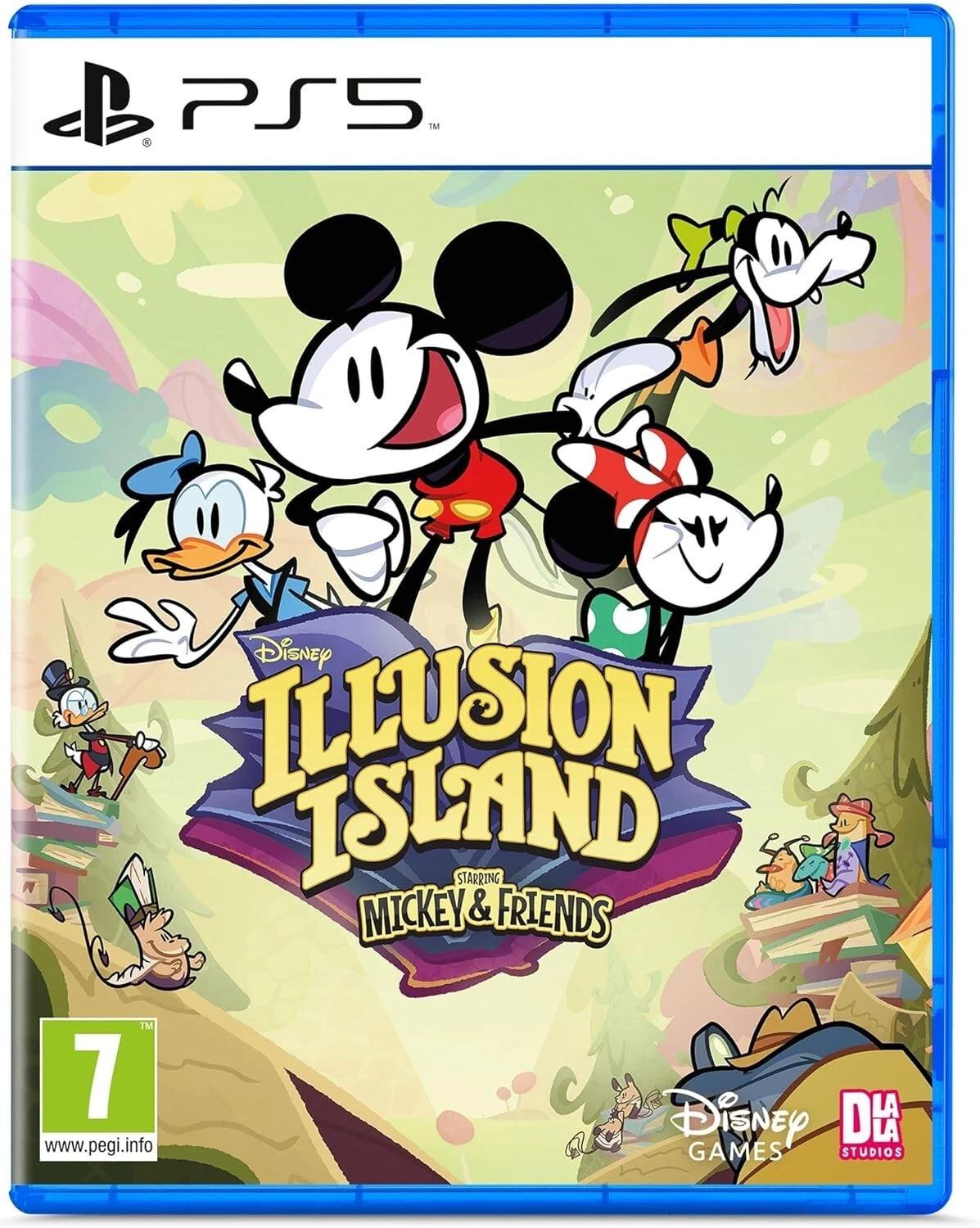 Disney Illusion Island Starring Mickey & Friends PAL Playstation 5