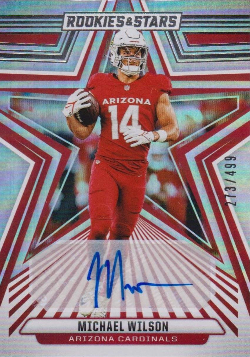 Michael Wilson [Signature] #1 Prices | 2024 Panini Rookies & Stars