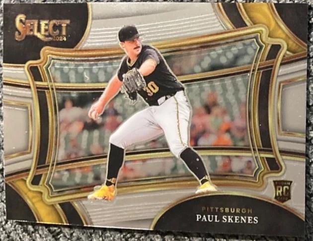 Paul Skenes #83 Baseball Cards 2024 Panini Select Diamond