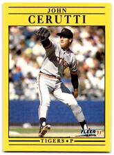 John Cerutti #U-22 Baseball Cards 1991 Fleer Update