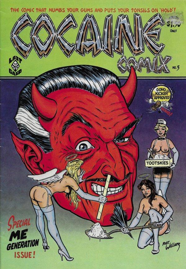 Cocaine Comix #3 (1981) Comic Books Cocaine Comix