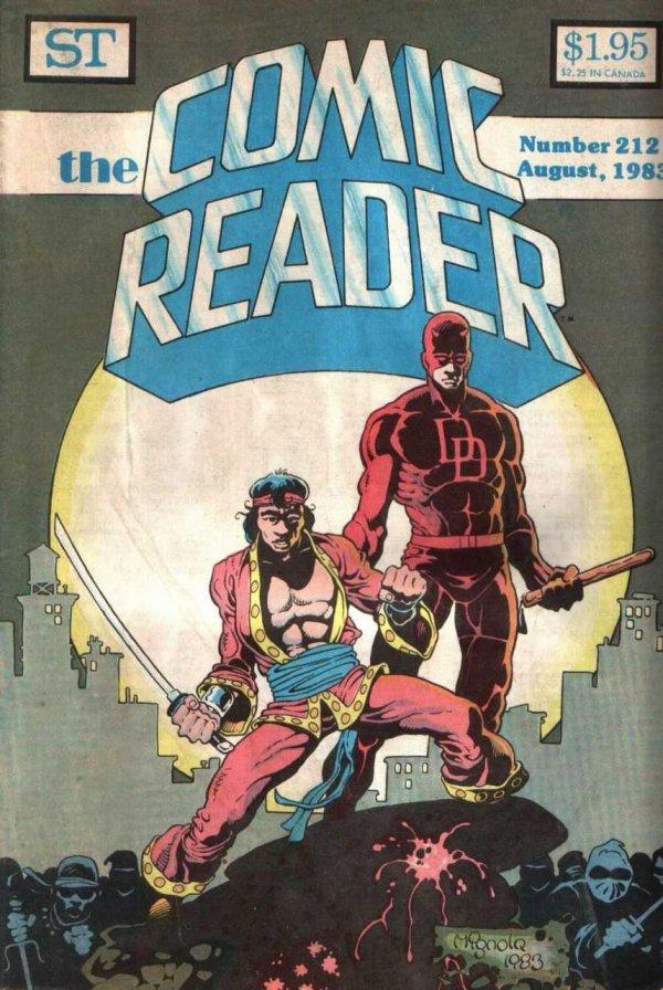 Comic Reader #212 (1983) Comic Books Comic Reader