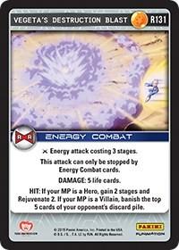 Vegeta's Destruction Blast R131 Dragon Ball Z Evolution