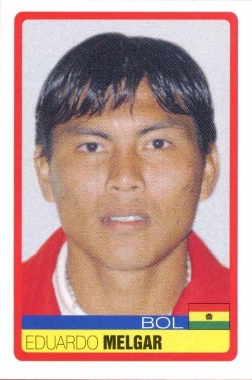 Eduardo Melgar #45 2007 Panini Copa America Venezuela Soccer