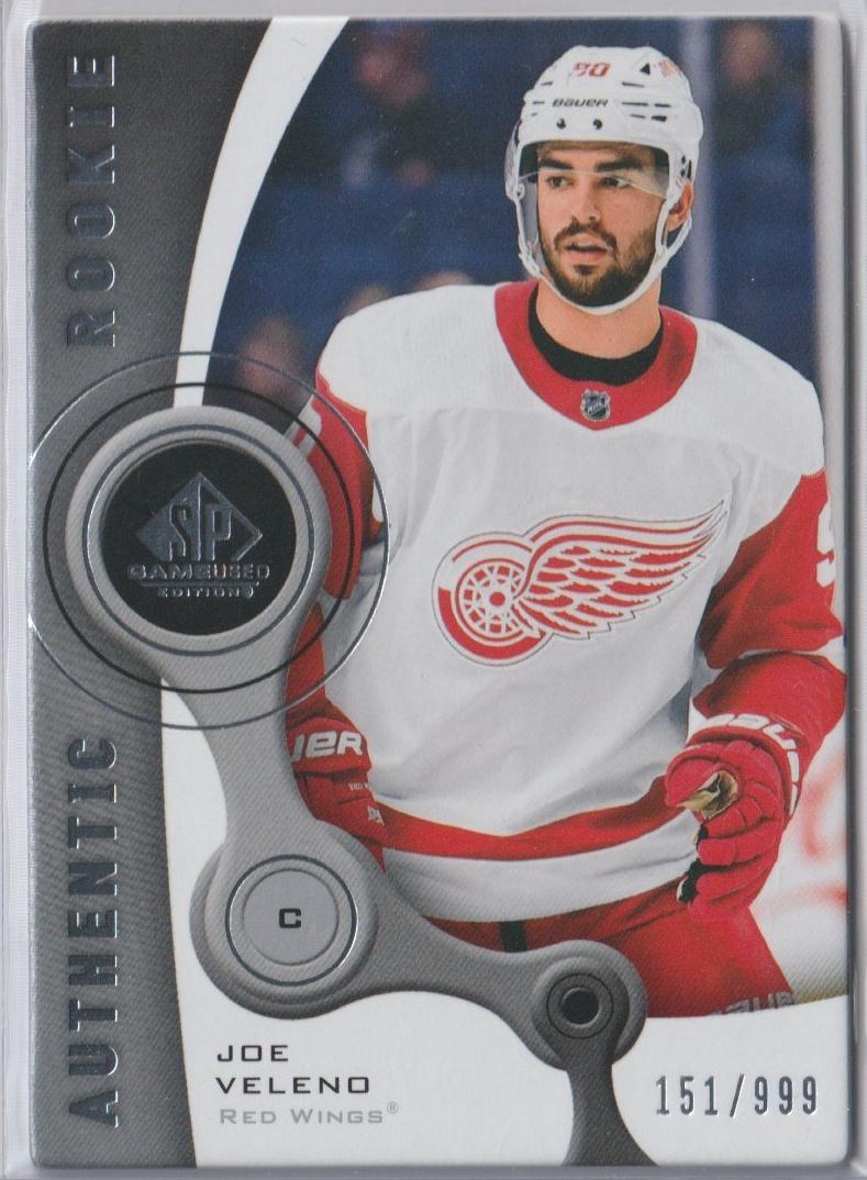 Joe Veleno #R-33 2021-22 SP Game Used Hockey 2005-06 Retro - Rookies