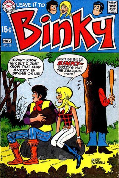 Leave It to Binky #69 (1969) Comic Books Leave It to Binky