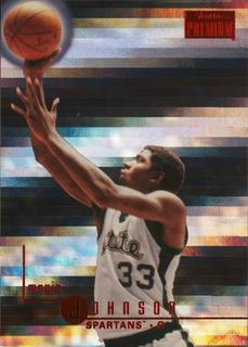 Magic Johnson 96 Skybox Premium Star Rubies