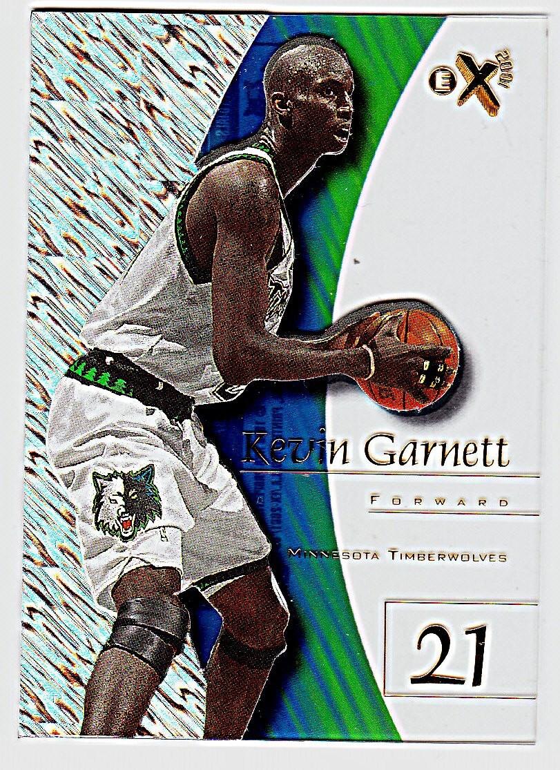 Kevin Garnett #2 Basketball Cards 1997 Skybox E-X2001