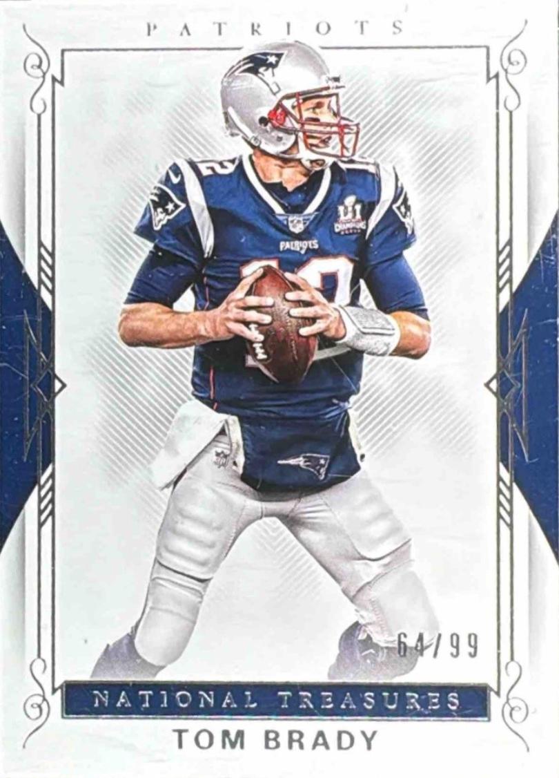 Tom Brady #60 2018 National Treasures Football