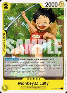 Monkey.D.Luffy ST13-014