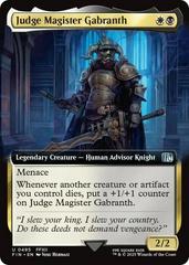 Judge Magister Gabranth [Extended Art Foil] #495