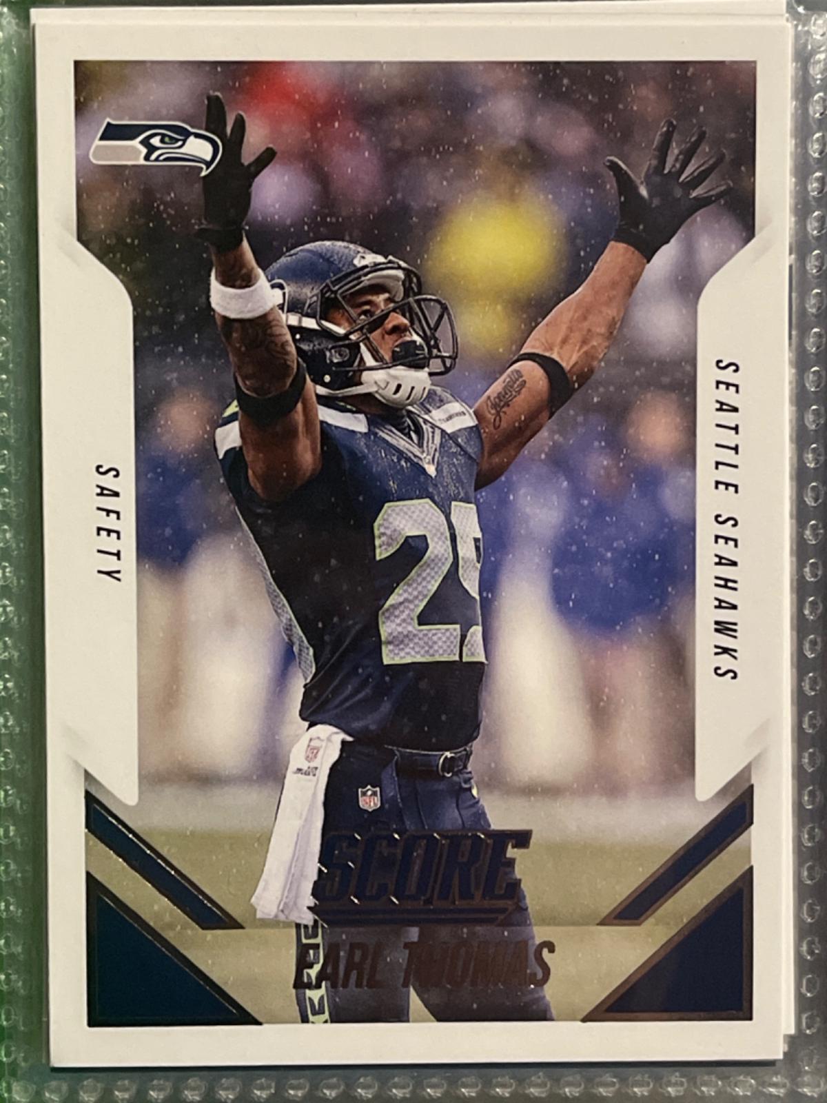 Earl Thomas #5 Football Cards 2015 Panini Score