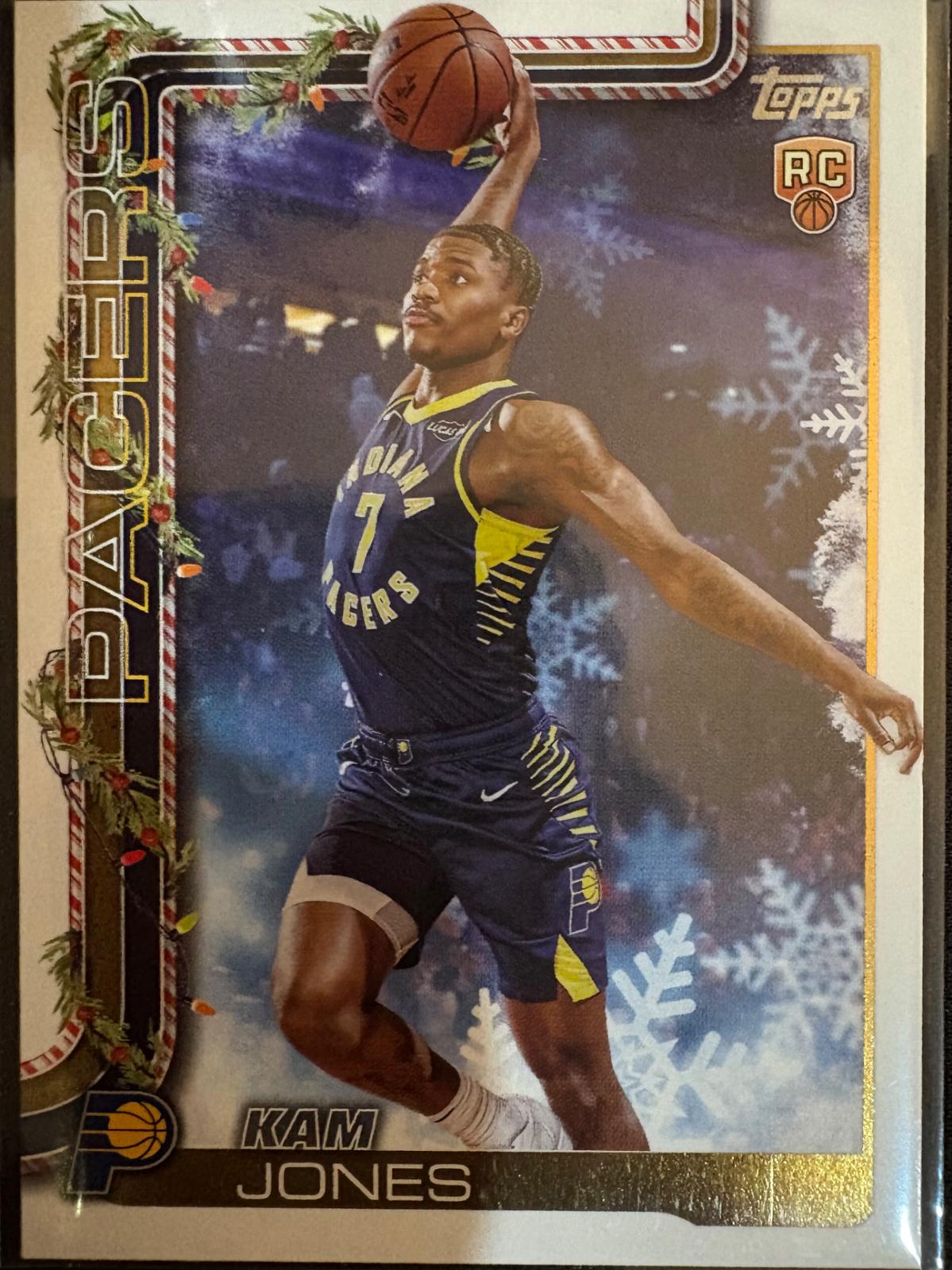 Kam Jones #H198 Prices [Rookie] | 2025 Topps Holiday | Basketball