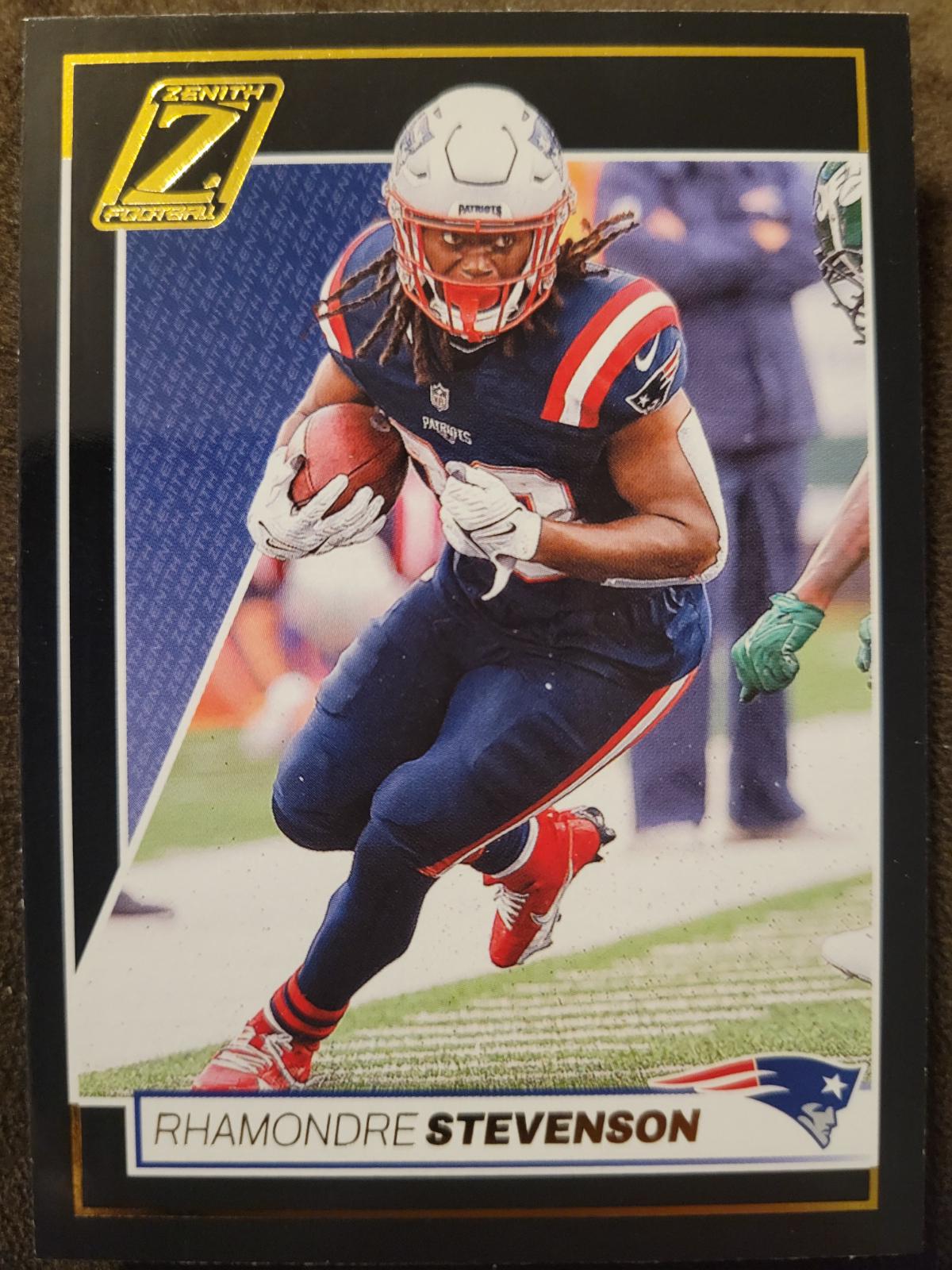 Rhamondre Stevenson #66 Football Cards 2024 Panini Zenith