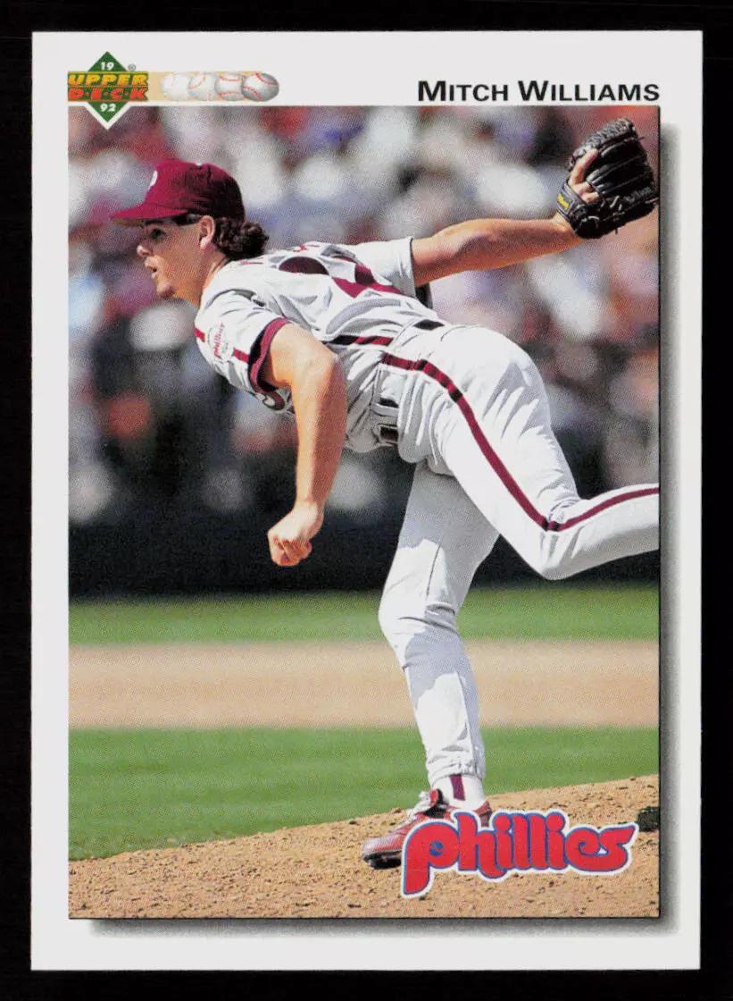 Mitch Williams #410 Baseball Cards 1992 Upper Deck