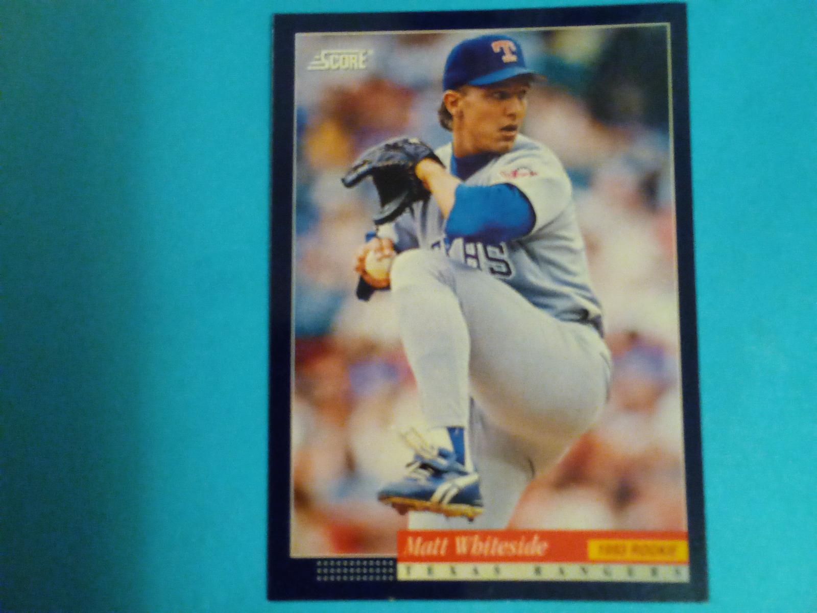 Matt Whiteside #304 Baseball Cards 1994 Score