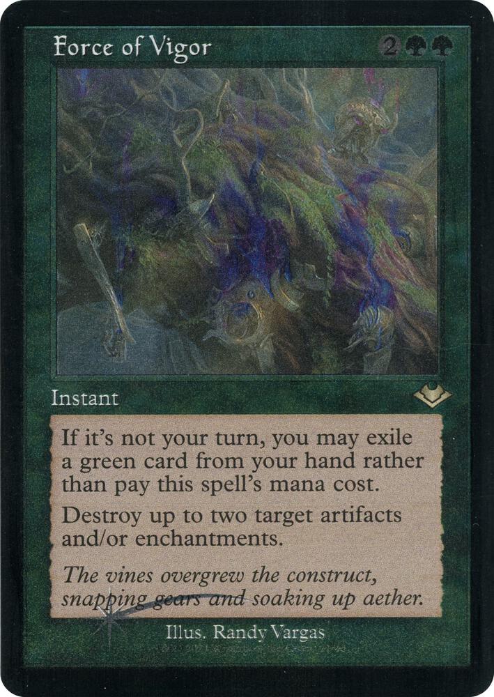 Force Of Vigor [Retro Etched Foil] #21 Prices | Magic Modern