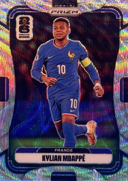 Kylian Mbappe [Wave] #40 Prices | 2026 Panini Prizm FIFA | Soccer