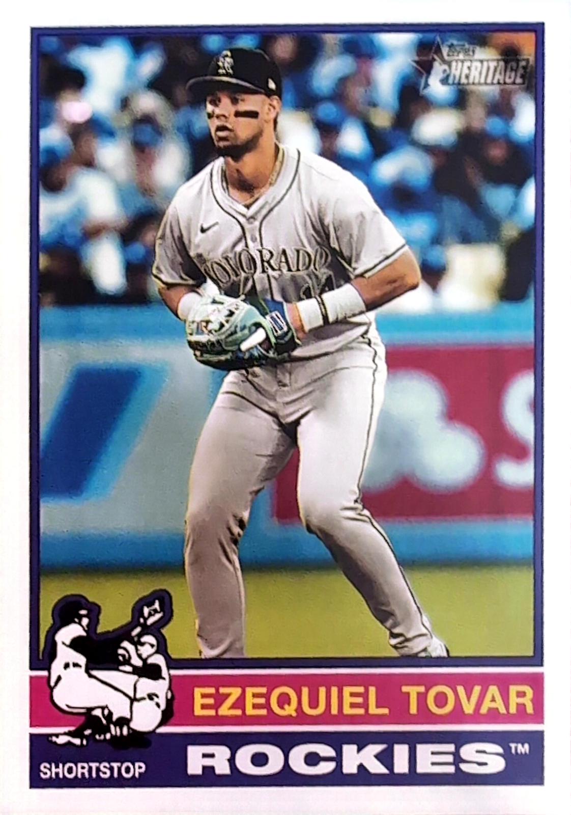 Ezequiel Tovar #14 Baseball Cards 2025 Topps Heritage