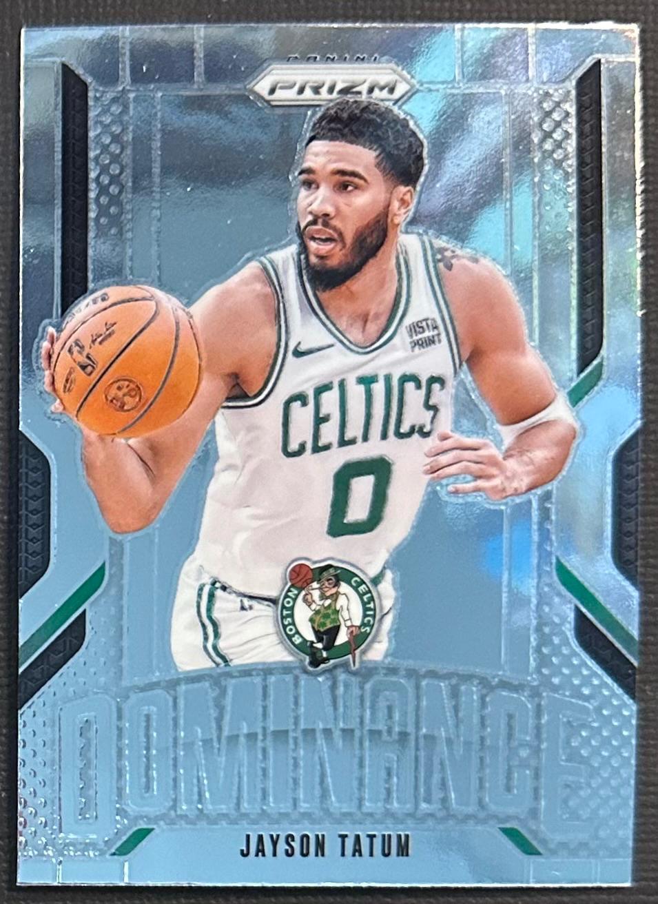 Jayson Tatum #13 Basketball Cards 2024 Panini Prizm Dominance