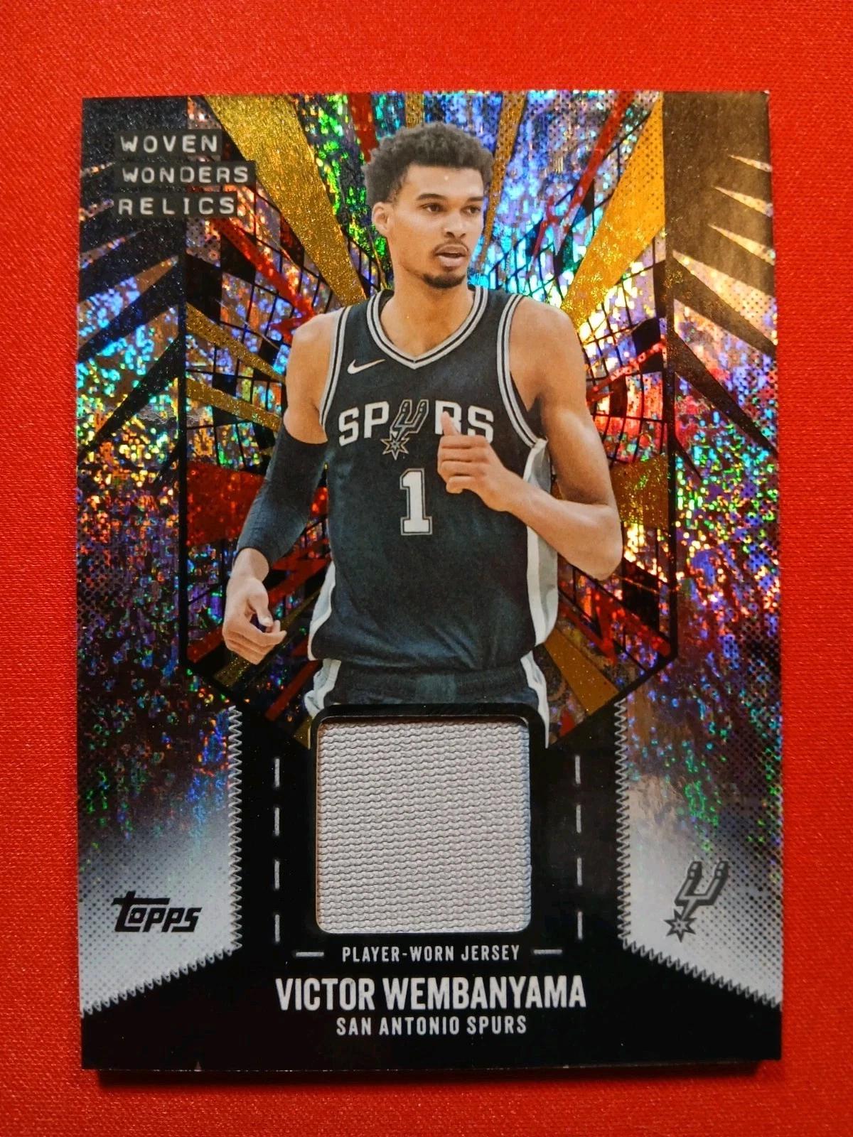 激レア！　神代楢　WHAT WE WANT Victor Wembanyama [Holo Foil] #WW-VW Prices | 2025 Topps Woven