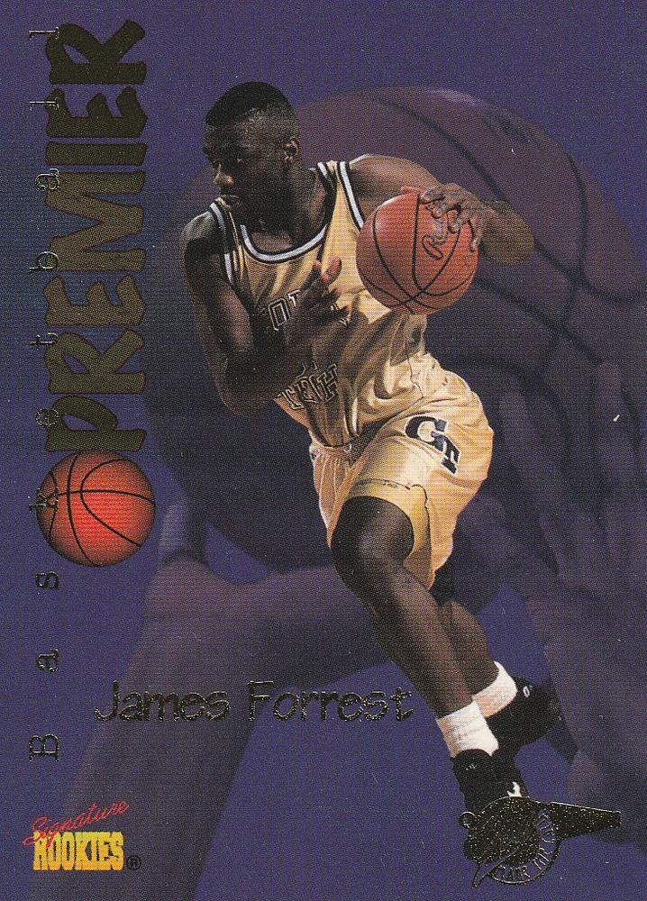 James Forrest #23 1996 Signature Rookies Premier Basketball