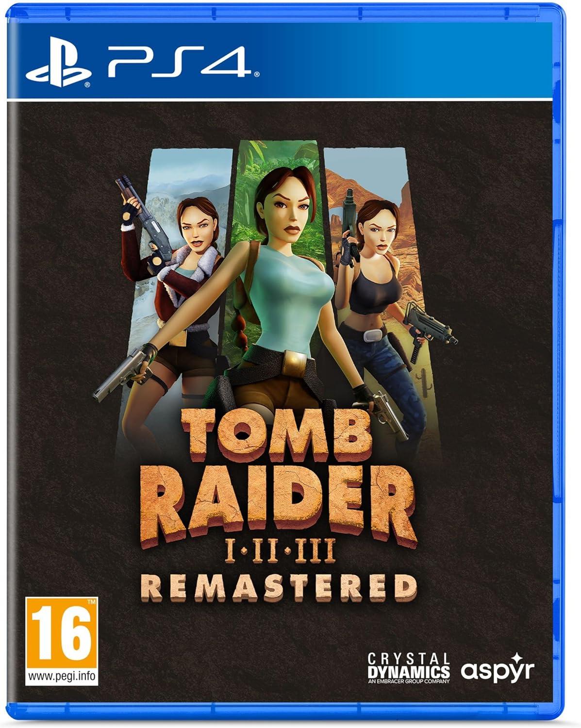 Tomb Raider I-III Remastered PAL Playstation 4