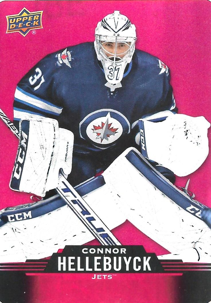 Connor Hellebuyck Die Cut #DC-26 2020 Upper Deck Tim Hortons Hockey