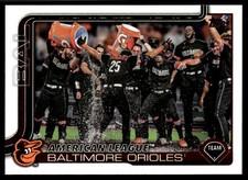 Baltimore Orioles #170 Baseball Cards 2025 Topps