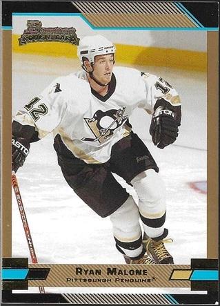 Ryan Malone #123 2003 Bowman Draft Picks And Prospects Hockey